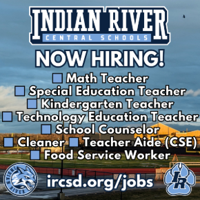 Image listing employment opportunities at IRCSD